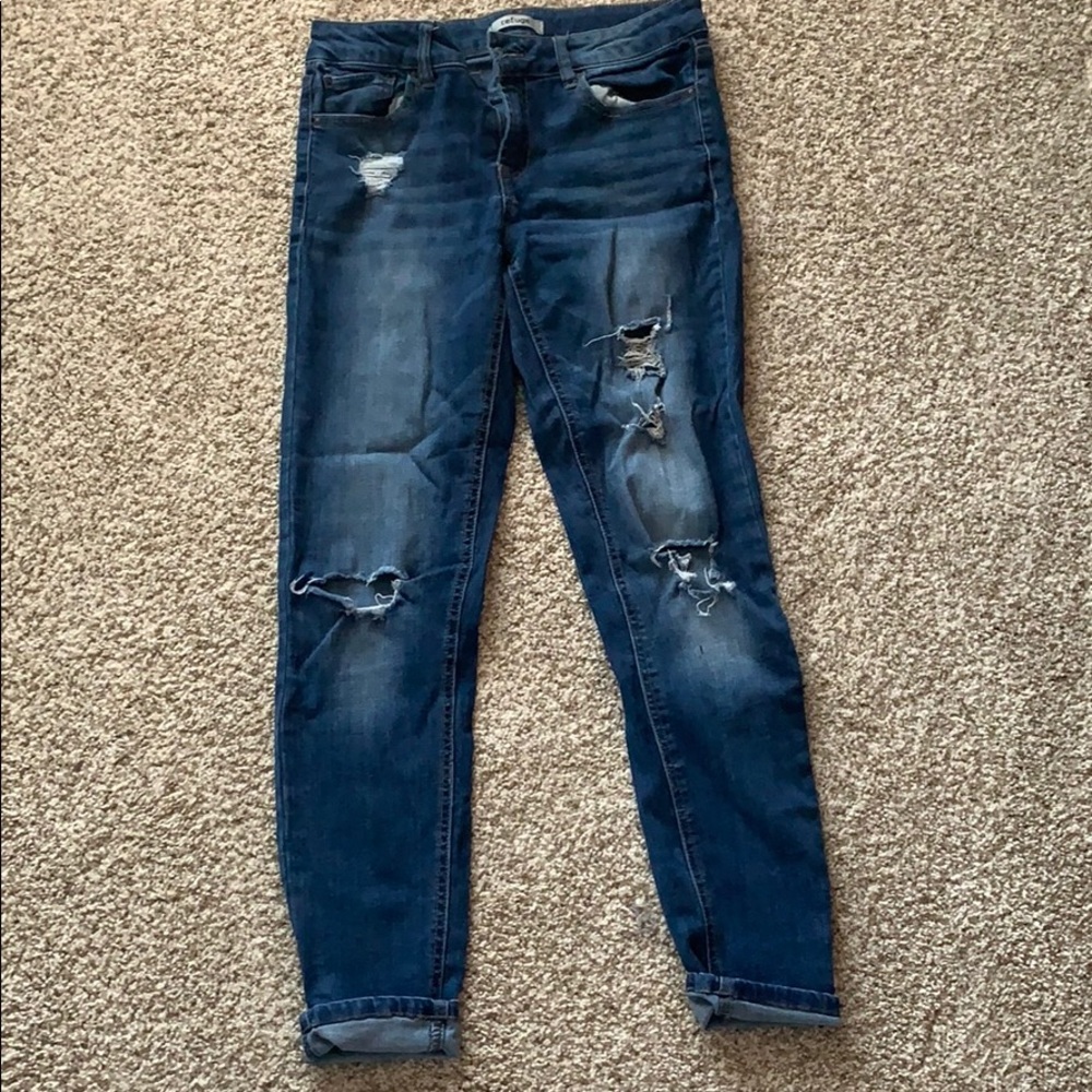 High Waisted Skinny Jeans